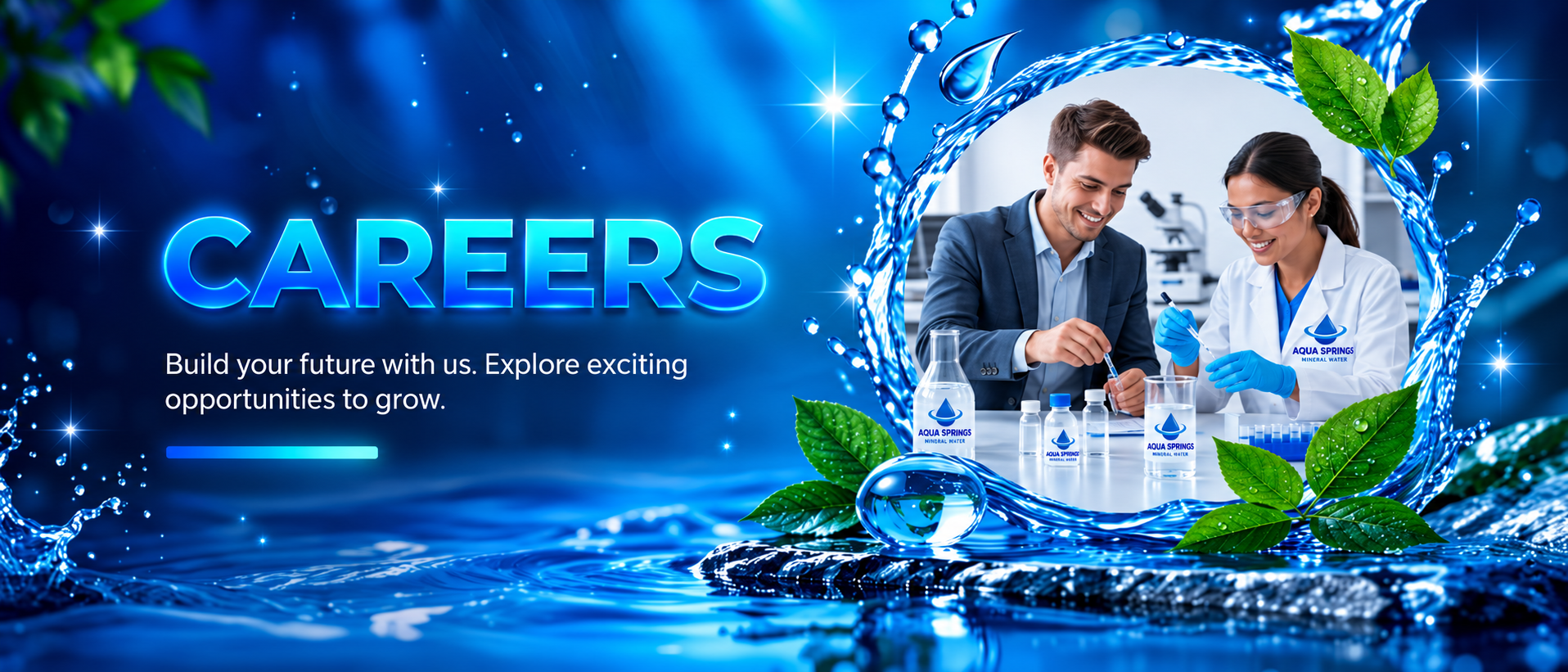 Careers at Aqua Springs: build your future with us